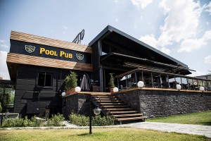 <p>Pool Pub - Ankara - Çayyolu, Larissa dış mekan bahçe uygulaması.</p>